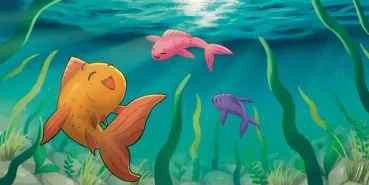 Der kleine Fisch schwimmt gegen den Strom_05